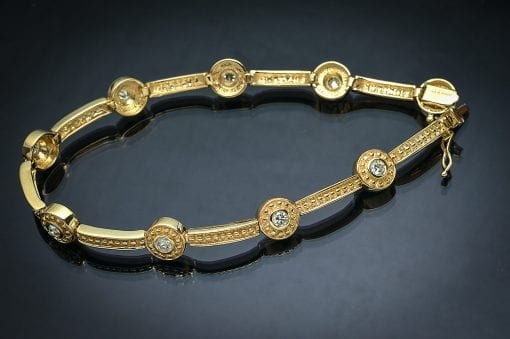 Diamond Byzantine Bracelet