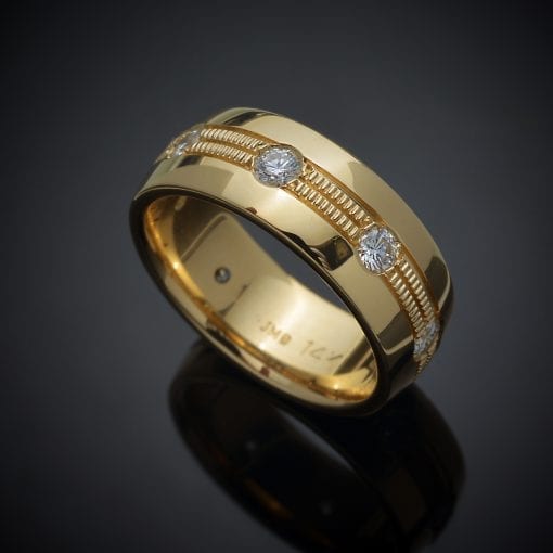 Custom Diamond Wedding Ring