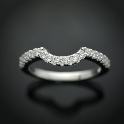 Custom Fit Diamond Wedding Ring